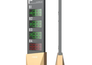 FUJICA multi-level parking guidance display pole sign available lots per floor B1 B2 B3 B4 product image