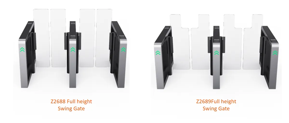 FUJICA access control integration for pedestrian turnstile entrance projects