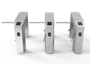 FUJICA tripod turnstile pedestrian access control gate stainless steel product image