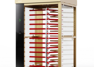 FUJICA full height turnstile rotary gate high security pedestrian access control product image