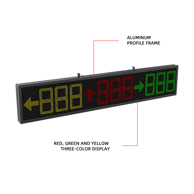imgi_5_2dc3bc8d-422d-4a5d-b278-d32eb98c34c2 FUJICA parking guidance LED display screen available space indicator arrow sign product image