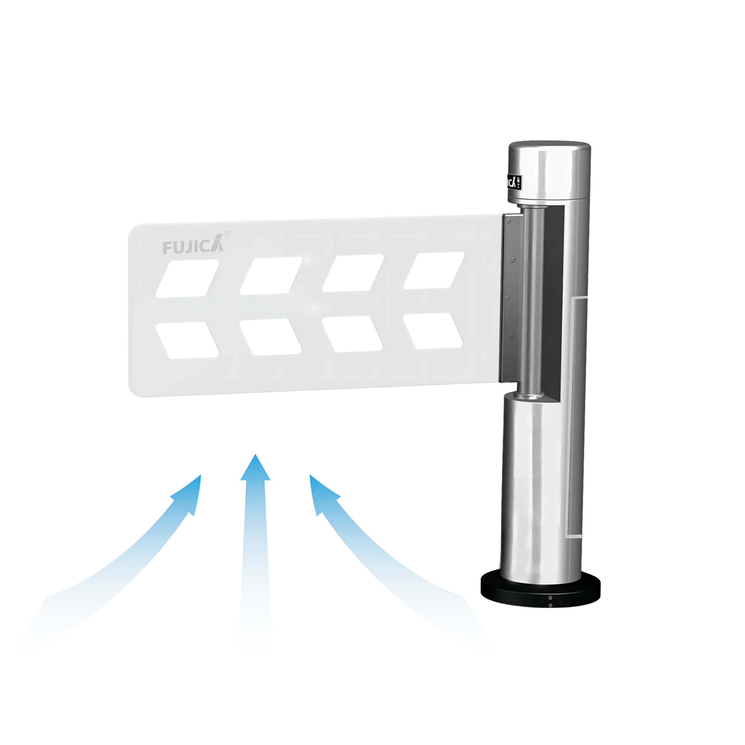 imgi_6_da589207-0b4c-471d-9598-f87b2c6ddc07 FUJICA swing gate barrier pedestrian turnstile stainless steel product image access control