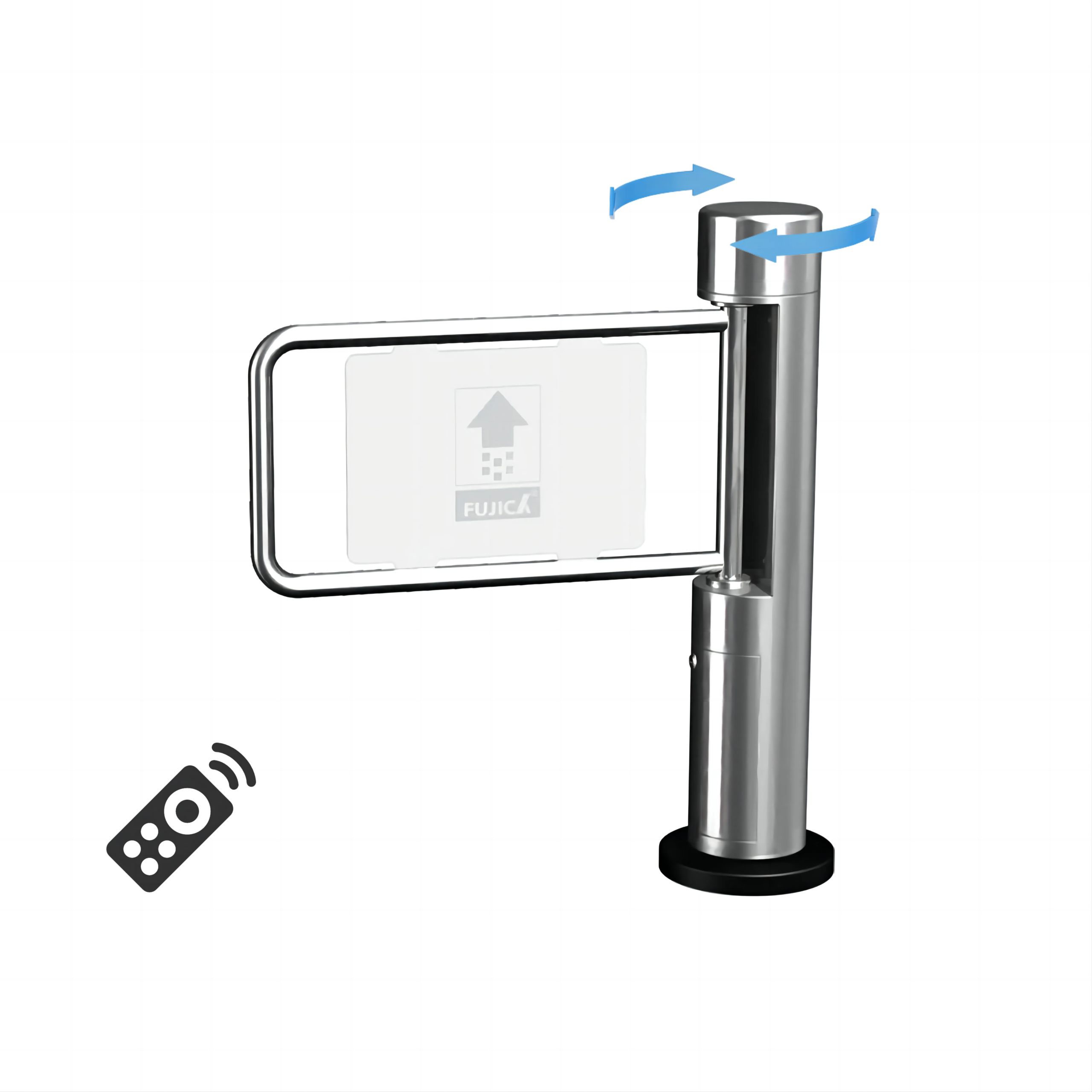 imgi_7_5c547258-0cab-4cc7-b577-0eddec612cd8 FUJICA swing gate barrier pedestrian turnstile stainless steel product image access control