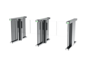 FUJICA FJC-Z2319 compact swing barrier turnstile pedestrian access control gate product image
