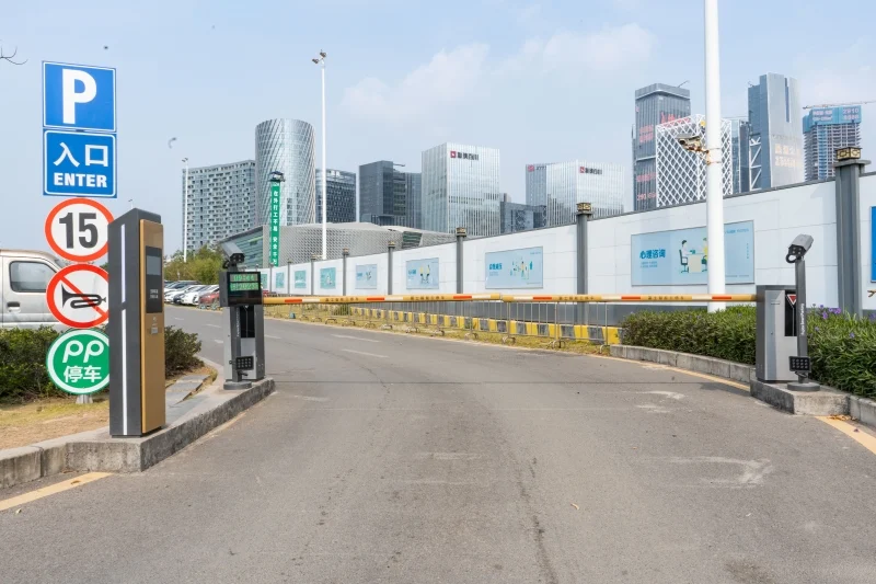 FUJICA smart parking system at OCT Harbour, Shenzhen