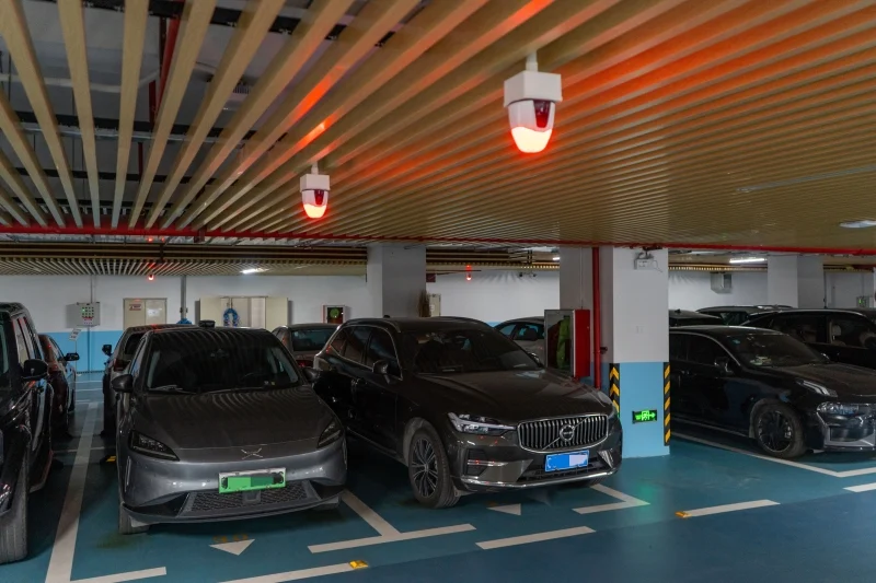 FUJICA smart parking system at Today International, Shenzhen